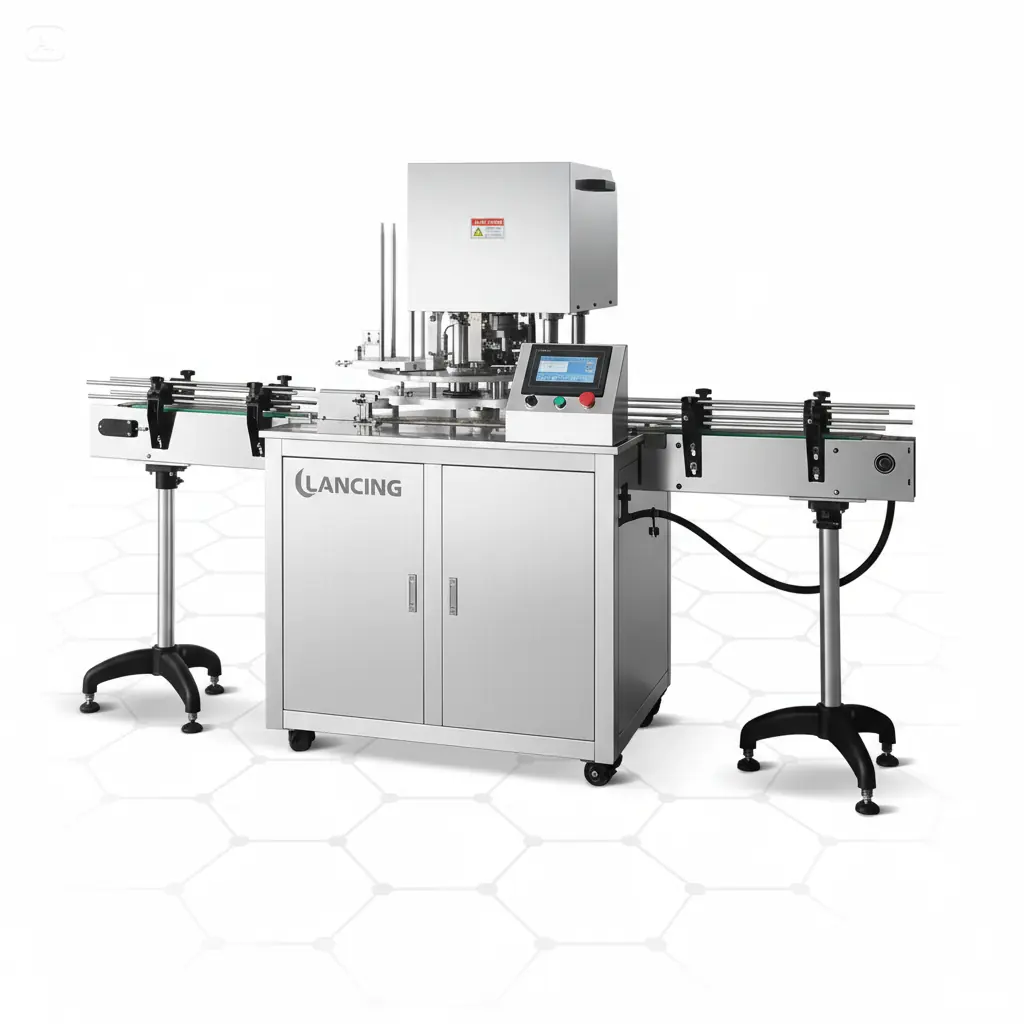 Pump capping machines