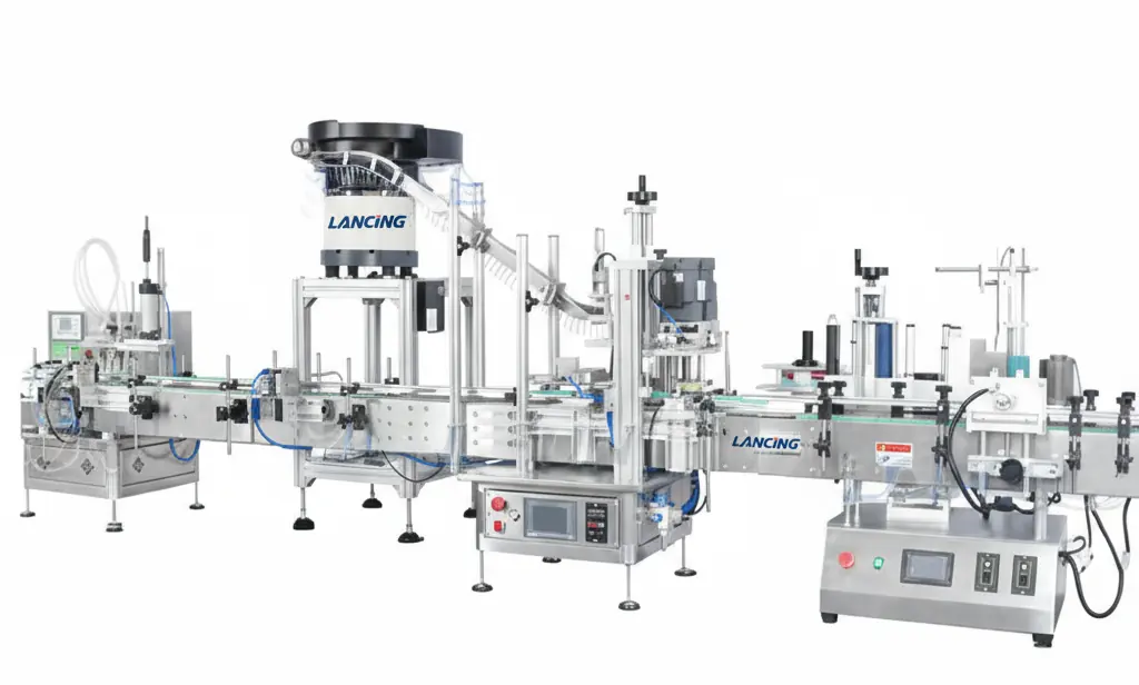 Oil filling and capping lines