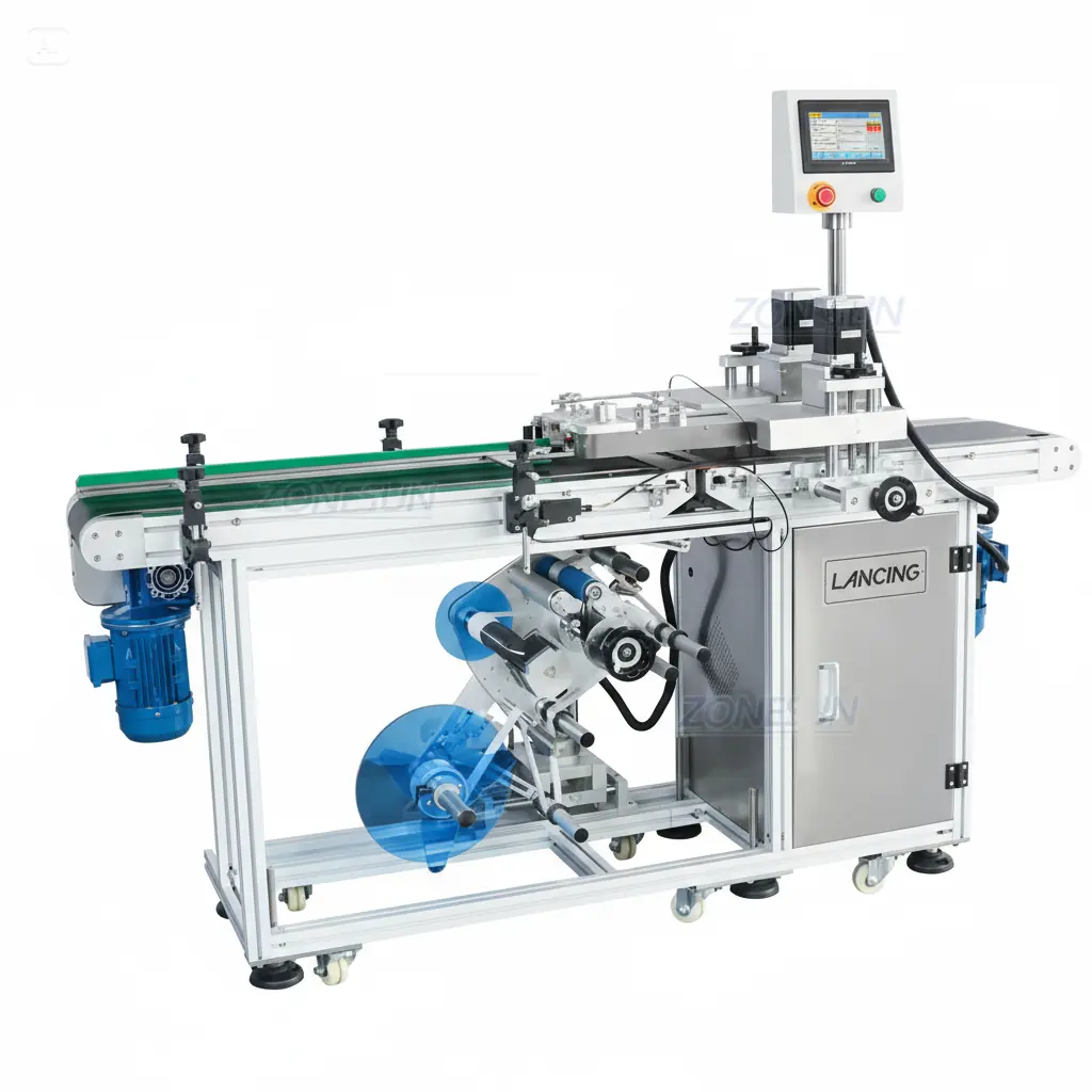 Flat Labeling Machine