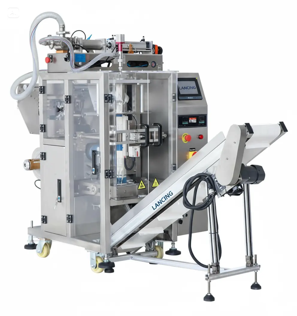 Back Seal Granule Pouch Filling & Sealing Machine