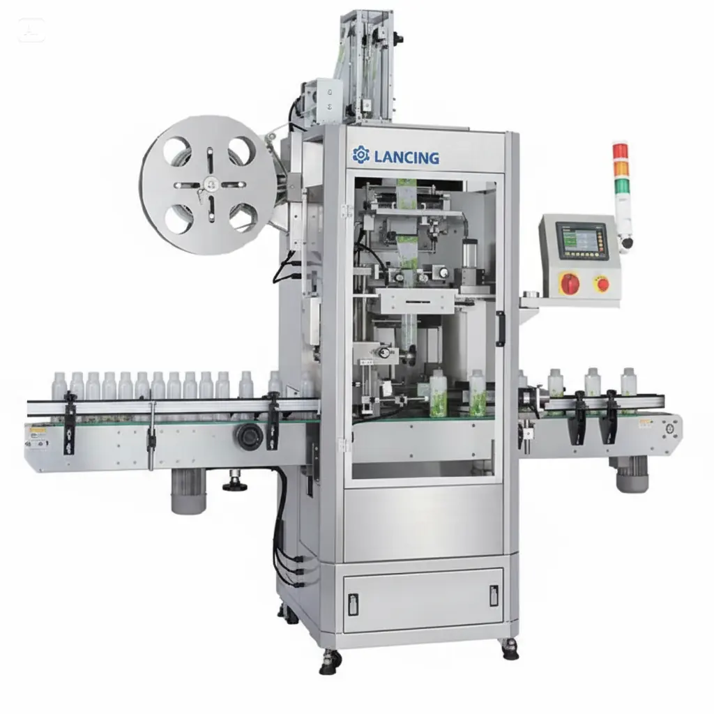 Bottleneck Label Heat Shrinking Machine